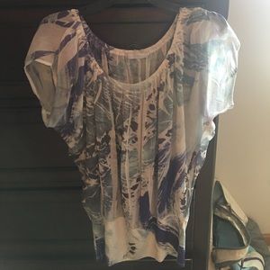 Women’s Charlotte Russe Flowy Party Blouse Top; Size S